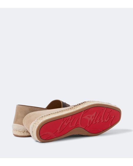 Christian Louboutin Brown Low Shoes for men