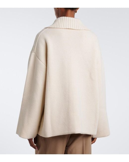 Proenza Schouler Natural Nelly Wool Jacket