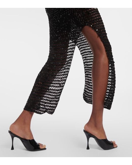 Robe Longue A Sequins AYA MUSE en coloris White