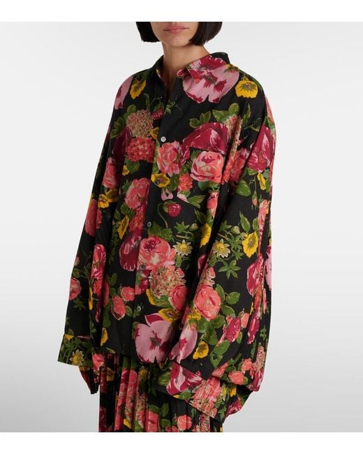 Junya Watanabe Black Pleated Shirt