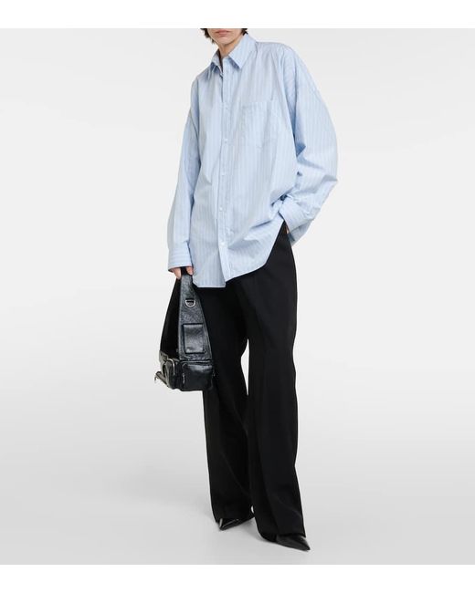 Camicia Oversize di Balenciaga in Blue