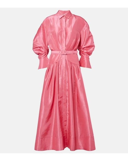 Rebecca Vallance Pink Hemdblusenkleid Maple