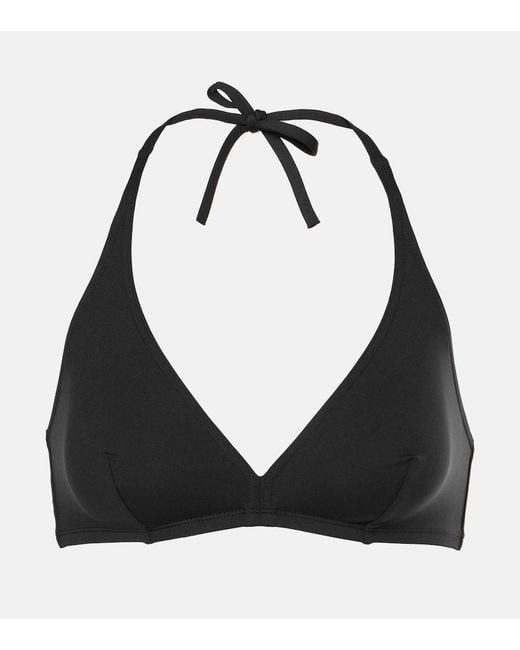 Eres Black Gang Triangle Bikini Top