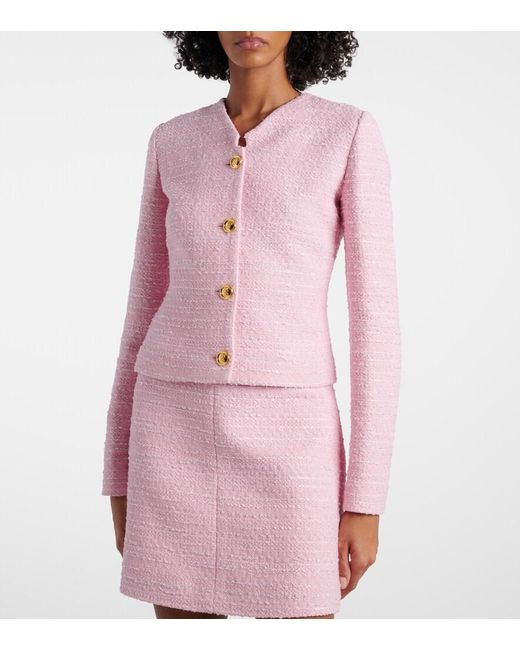 Giambattista Valli Pink Tweed Jacket
