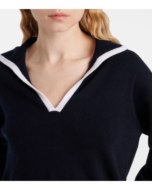 Jardin Des Orangers Blue Cashmere Sweater