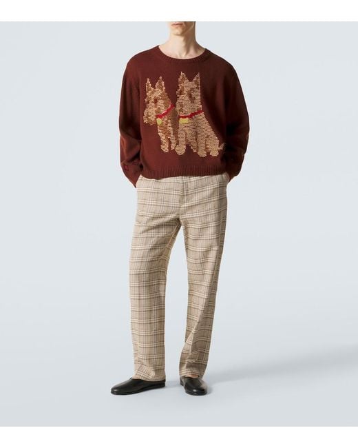 Pullover Scottie di Bode in Brown da Uomo