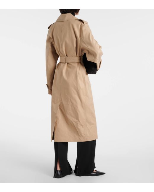 Trench-coat en coton Totême  en coloris Natural