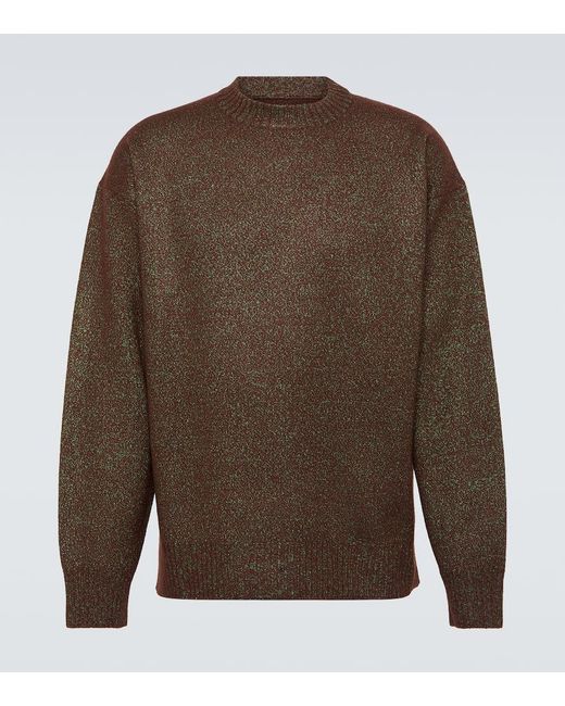 Jil Sander Brown Wool-blend Sweater for men