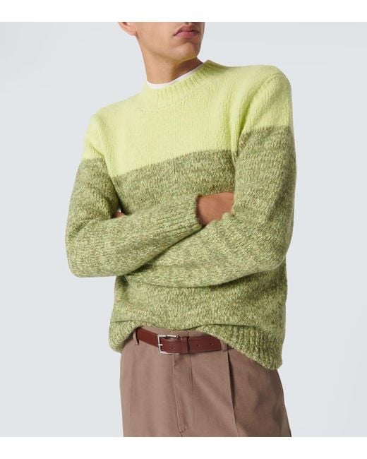 Pullover di Dries Van Noten in Green da Uomo