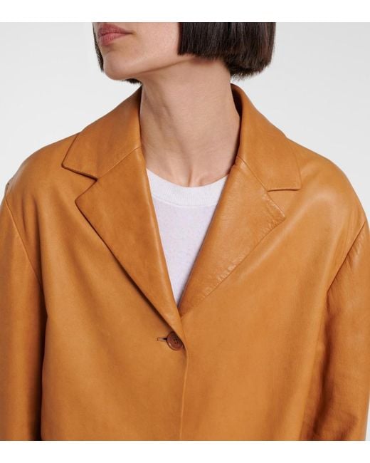Giacca di The Row in Brown