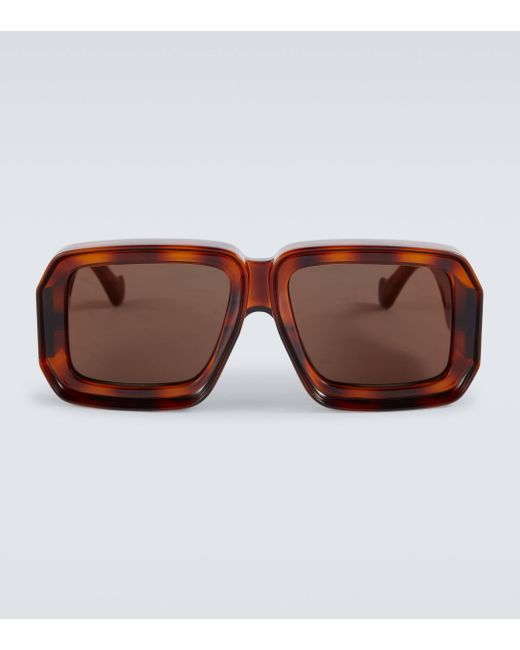 Loewe Brown Paula's Ibiza Square Sunglasses for men