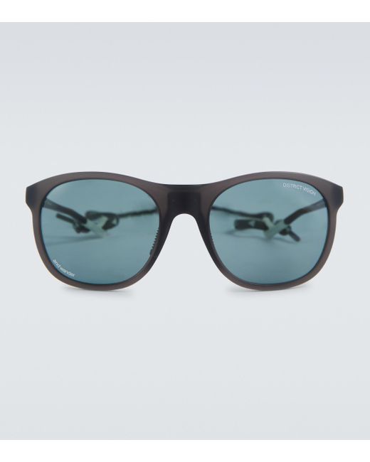 And Wander Blue X District Vision Sunglasses for men