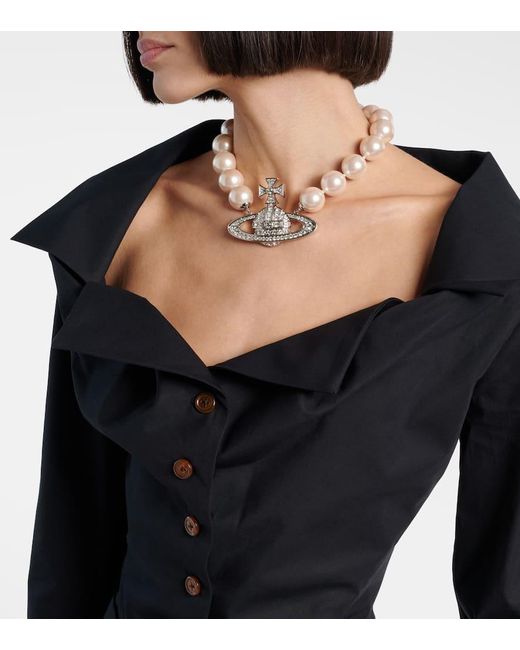 Chemise Monday En Coton Vivienne Westwood en coloris Black