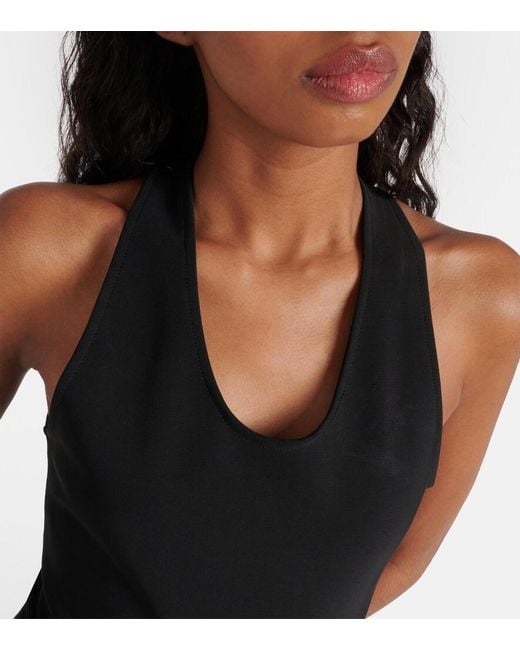 Alaïa Black Jersey Bodysuit
