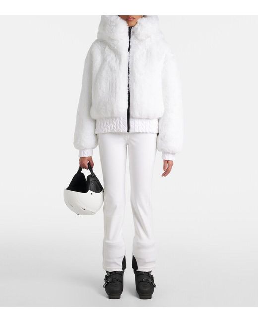 Goldbergh White Phoebe Ski Salopettes