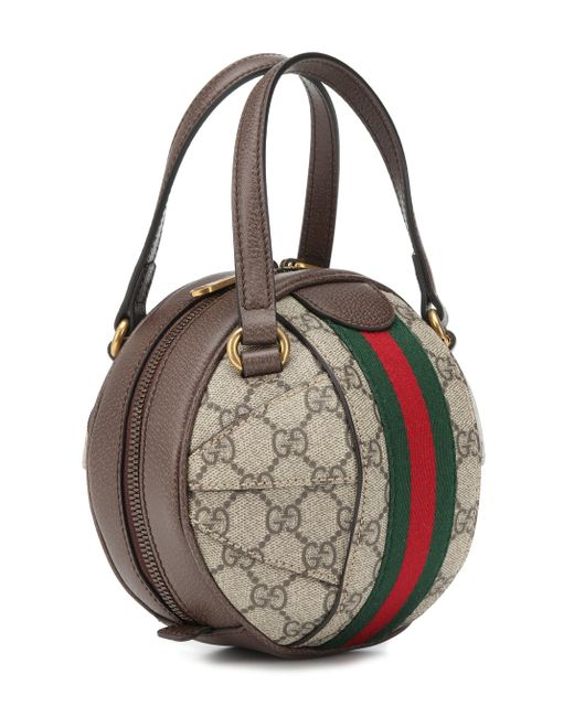 Gucci Ophidia GG Mini Shoulder Bag in Beige (Natural) - Lyst