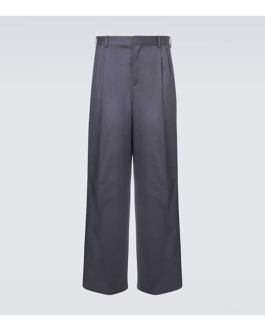 Loewe Weite Mid-Rise-Hose in Blue für Herren