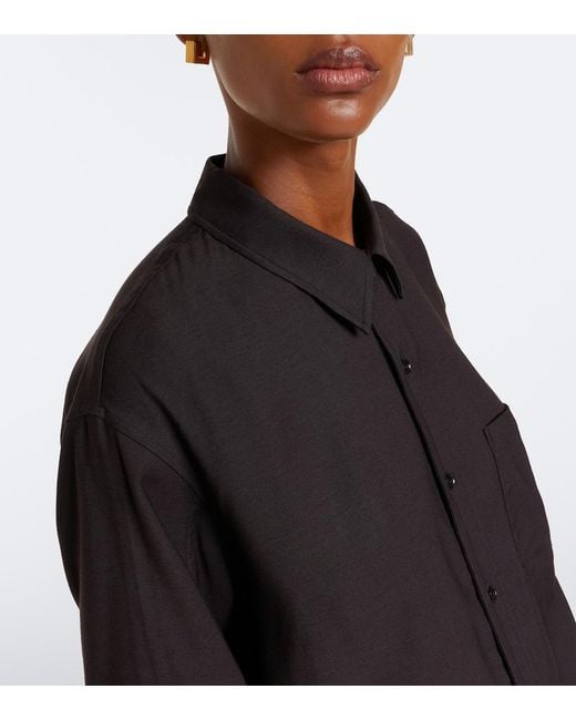 Citizens of Humanity Black Kayla Oversized Shirt