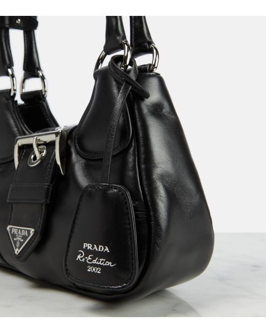 Prada Black Moon Small Leather Shoulder Bag