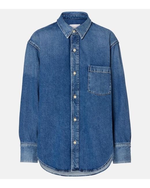 Citizens of Humanity Blue Carter Denim Shirt