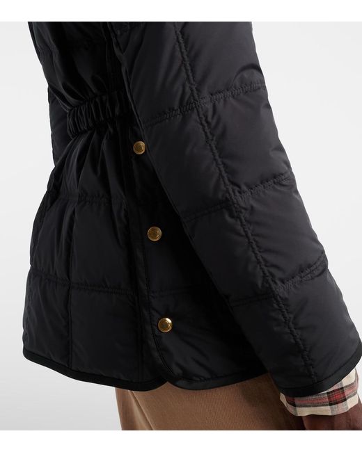 Moncler Black Cygnes Down Jacket