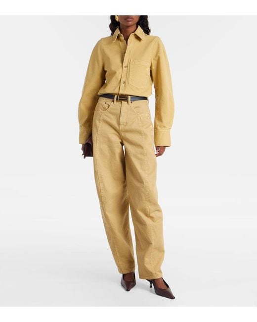 Victoria Beckham Natural Denim Shirt