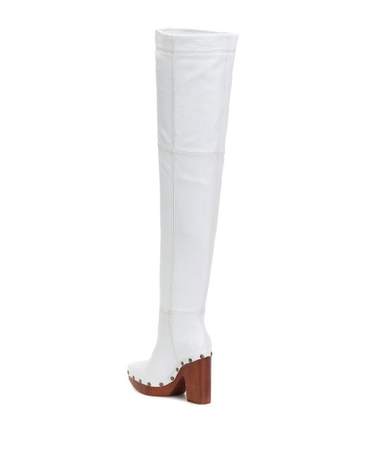 jacquemus white boots