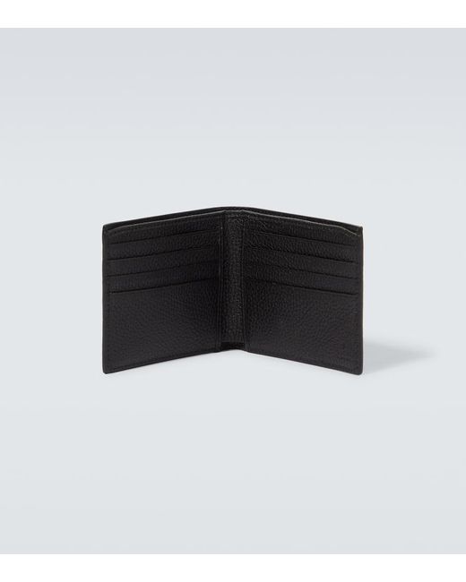Gucci Black Bi-Fold Wallet With Logo Detail for men