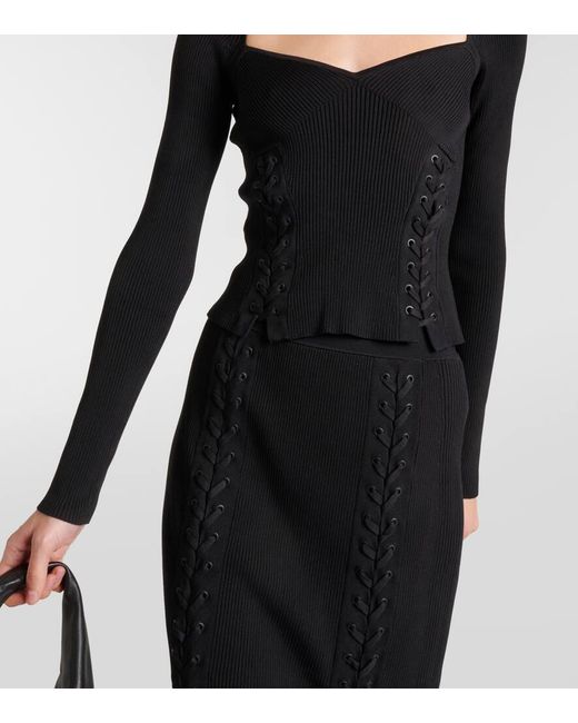 Pullover Daphane di Jonathan Simkhai in Black
