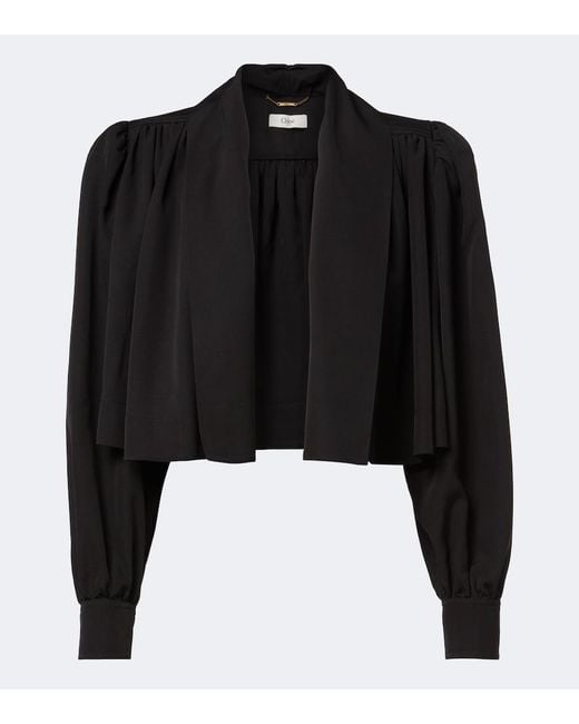 Giacca Cropped di Chloé in Black