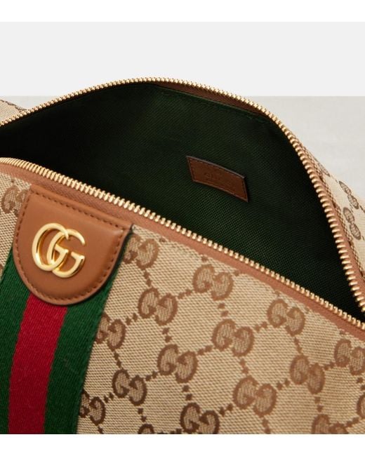 Borsa Vanity Gg Canvas Medium di Gucci in Brown