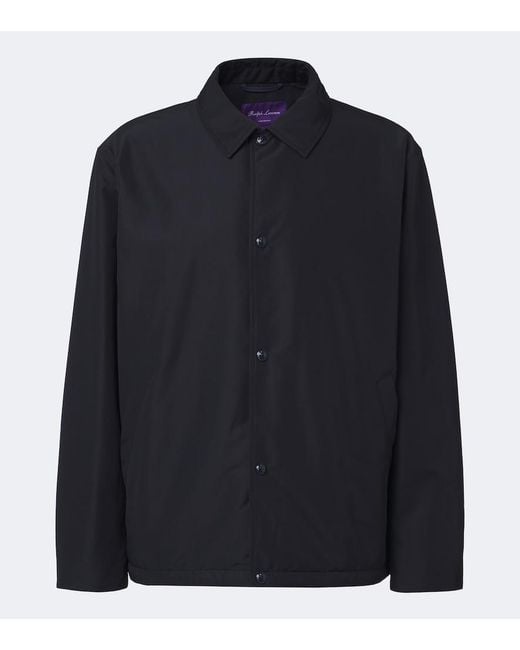 Ralph Lauren Blue Wool-Lined Jacket for men