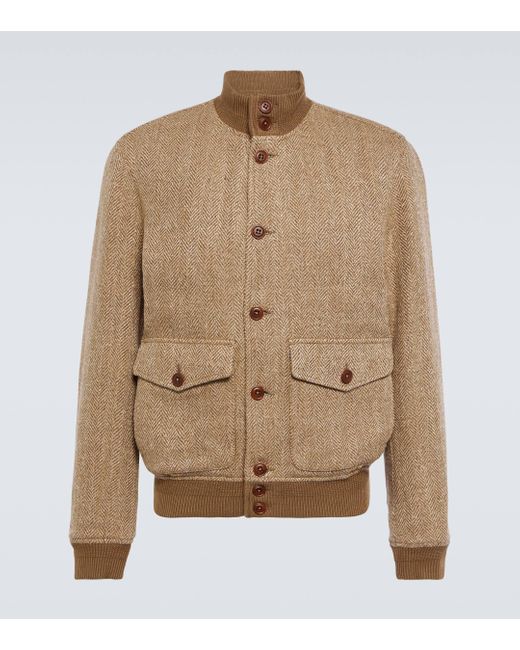 Polo Ralph Lauren Natural Linen-blend Tweed Jacket for men