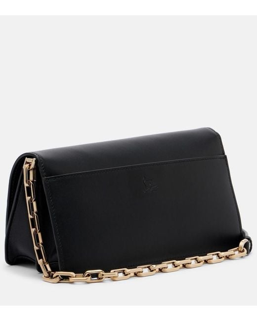 Christian Louboutin Black Bettina Leather Clutch