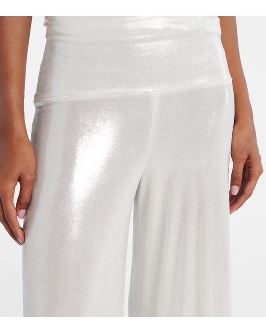 Pantalon Ample Norma Kamali en coloris White