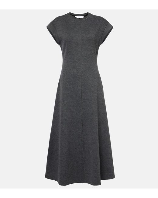 Proenza Schouler Black Label Melanie Cotton-Blend Midi Dress