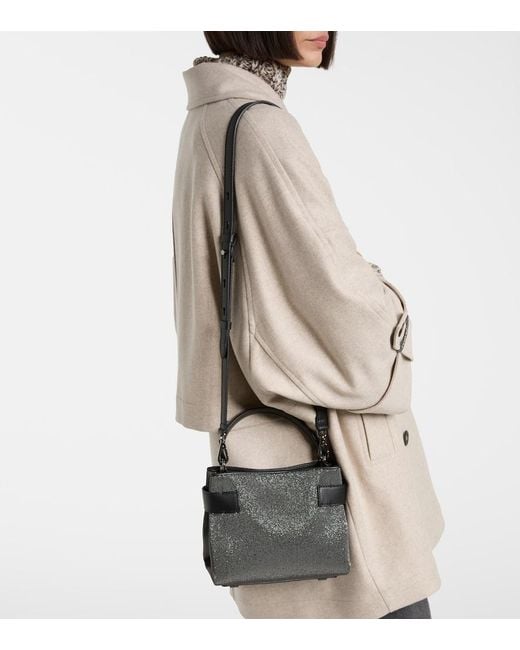 Brunello Cucinelli Black Medium Shoulder Bag