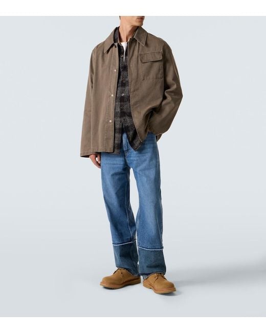 Our Legacy Blue Third Cut Mid-Rise Straight Jeans for men