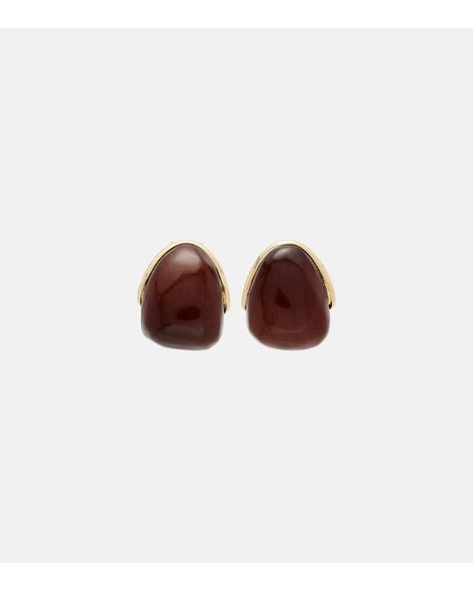 Jacquemus Brown Raisin Earrings