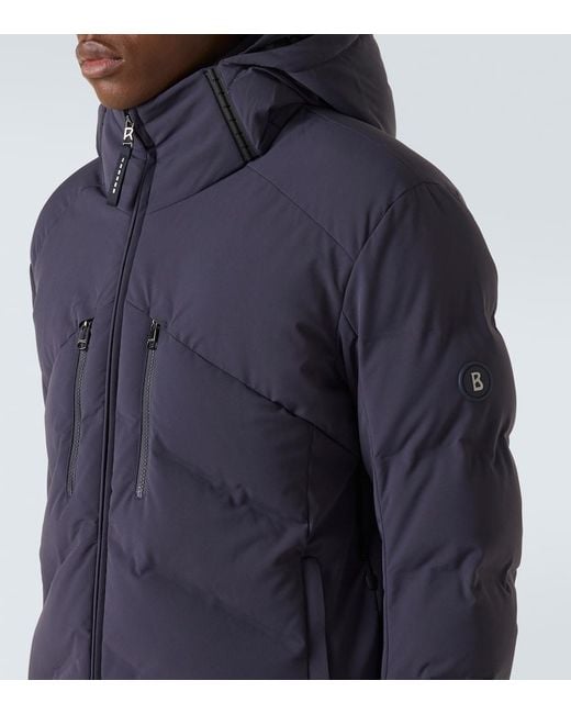 Bogner Blue Jervis-D Down-Paneled Ski Jacket for men