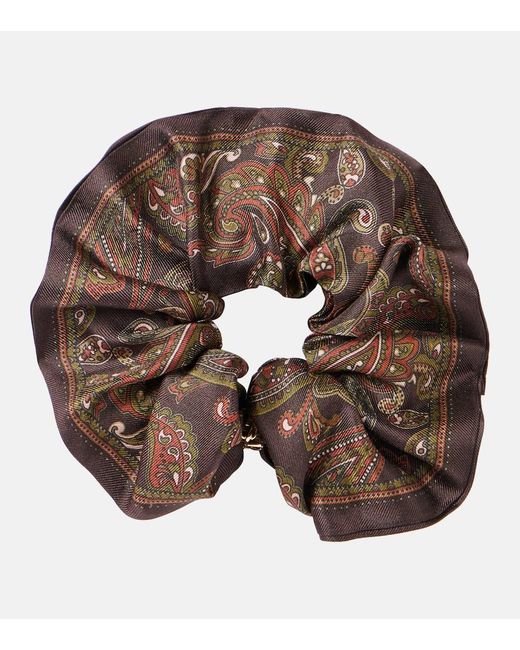 Elastico Per Capelli di Saint Laurent in Brown