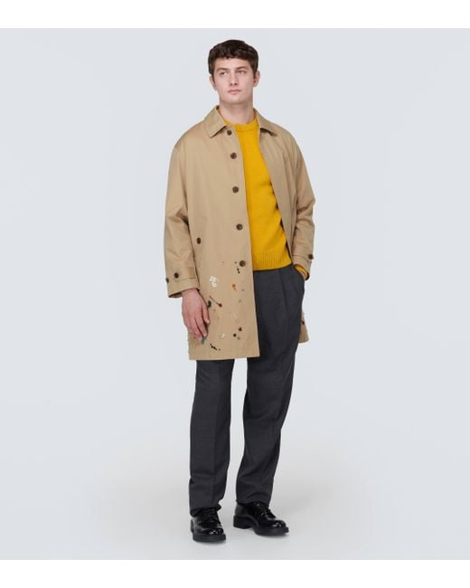 Trench-coat en coton a ornements Undercover pour homme en coloris Natural