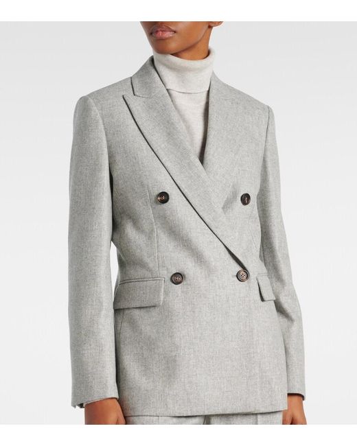 Brunello Cucinelli Gray Jackets
