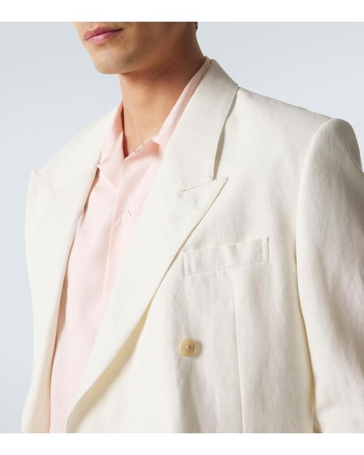 Blazer Cruzado Auralee de hombre de color Natural