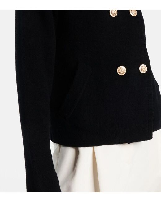 Jardin Des Orangers Blue Wool And Cashmere Jacket