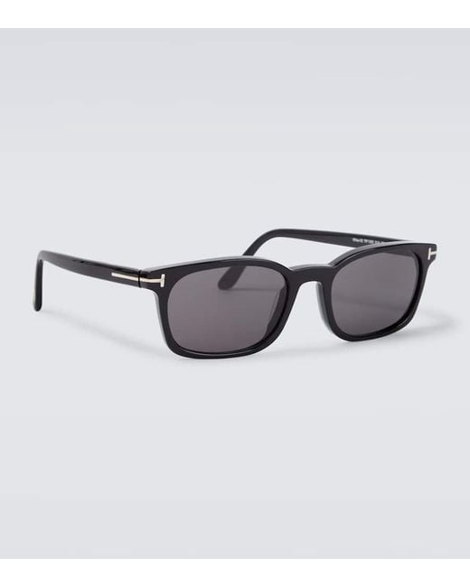 Tom Ford Brown Miles Rectangular Sunglasses for men