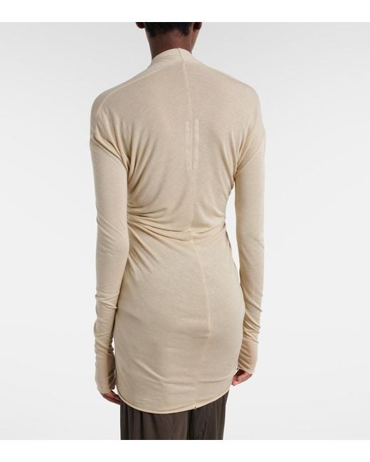 Rick Owens Natural Radiance Gathered Top