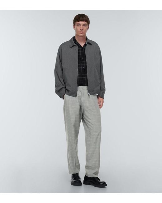 Undercover Gray Blouson Jacket for men