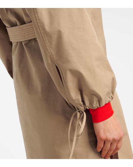 Abito Midi di Moncler in Natural