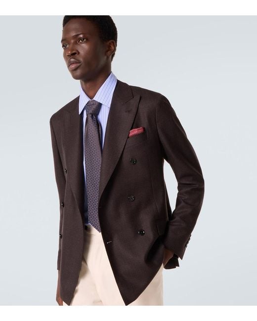 Charvet Multicolor Silk Jacquard Tie for men